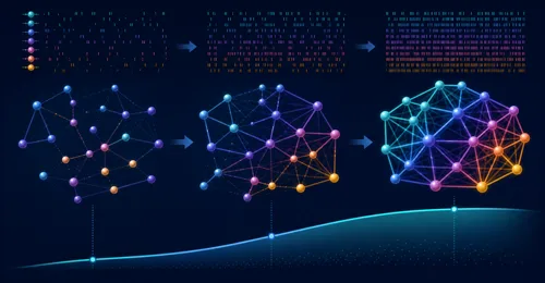 Conditional neural networks evolving through successive learning stages